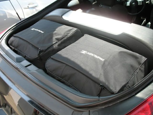Nissan 350z trunk space diagram #5
