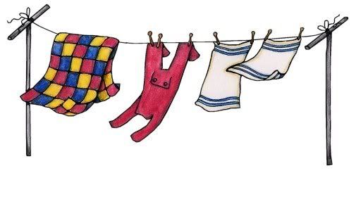 free clip art laundry line - photo #10