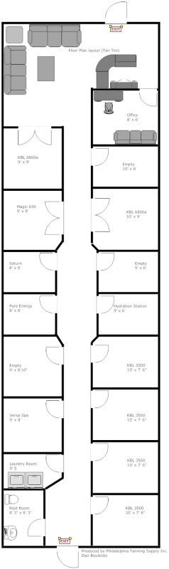 Tanning salon start up picture