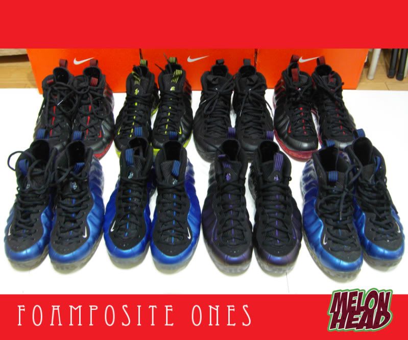 foamposite collection