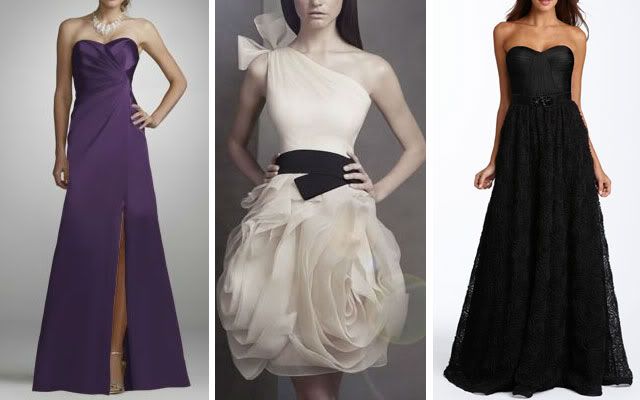 What to wear to a black tie wedding via ysolt11 HuffingtonPost