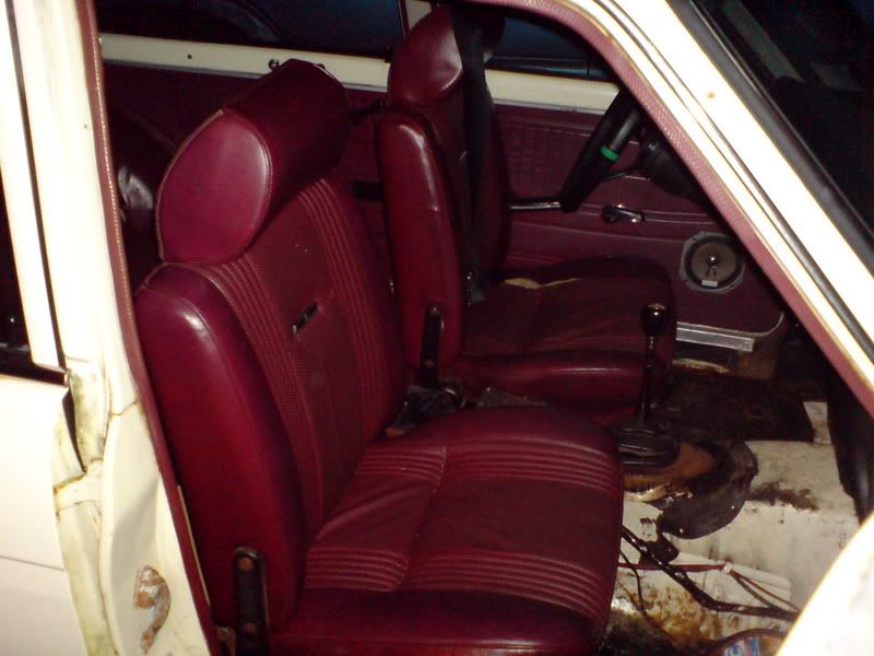 Datsun 510 Red Interior Seats Trims Panals Wagon Datsun