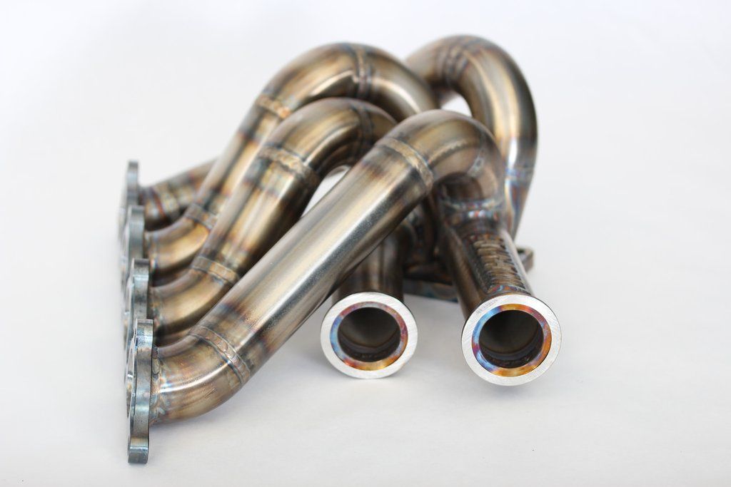 DOCrace 4G63 Twin Scroll T4 Front Facing Turbo Manifold Evo 8 9 Doc