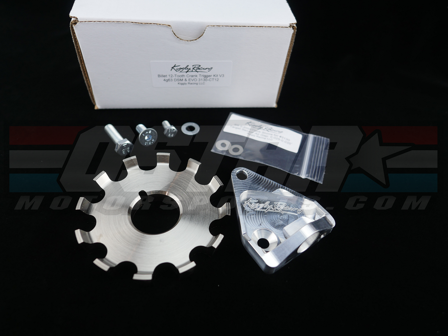 Kiggly Racing Billet 12Tooth 4g63 Crank Trigger Sensor for EVO & DSM