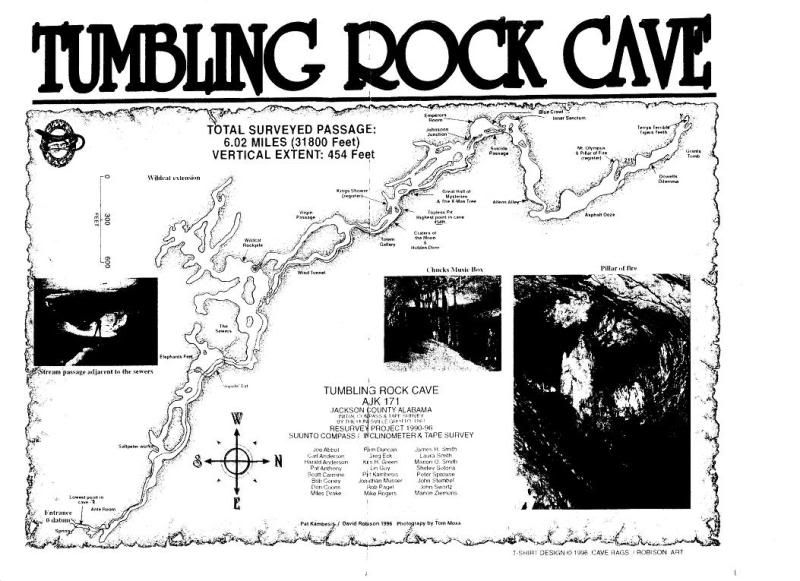 Tumbling Rock Map