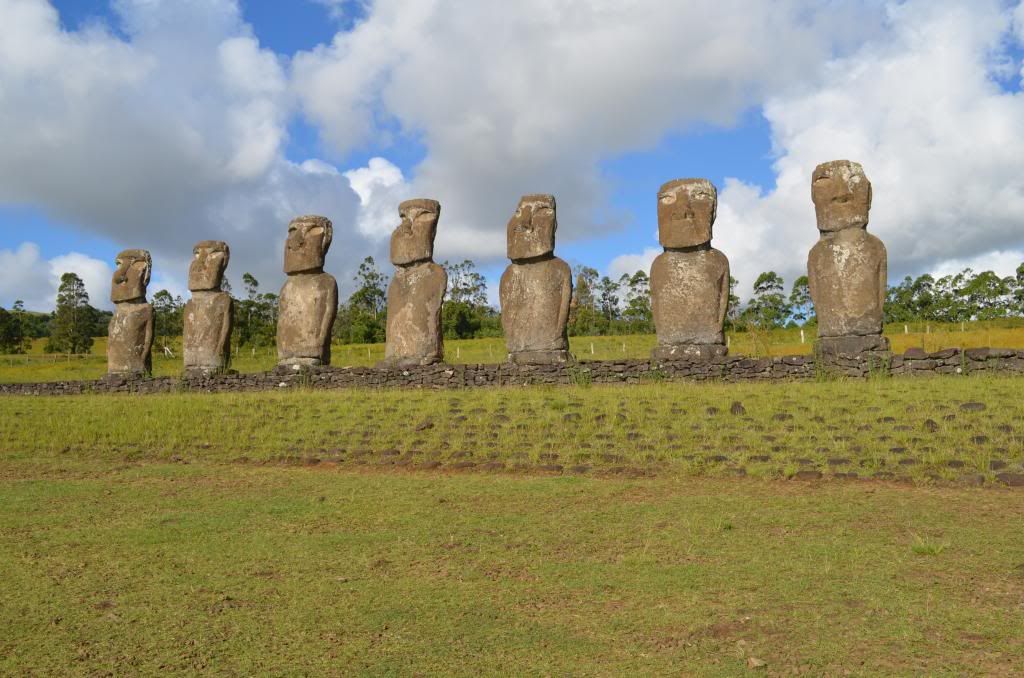 Ahu Akivi y luego a los tumbos hasta Ana Kakenga - Crónica de un viaje inolvidable a Rapa Nui (2)