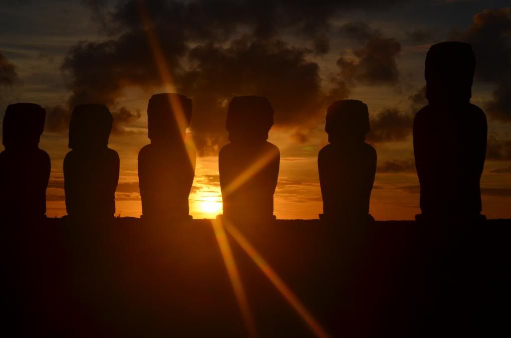 Amanecer en Ahu Tongariki y despedida de la isla - Crónica de un viaje inolvidable a Rapa Nui (4)
