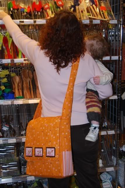 The Hot Mama Messenger-Style Diaper Bag Pattern