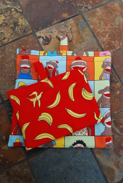 The Eco-Luncher Lunch Bag Set Pattern - PDF version! The Eco-Luncher Lunch Bag Set Pattern - PDF version!
