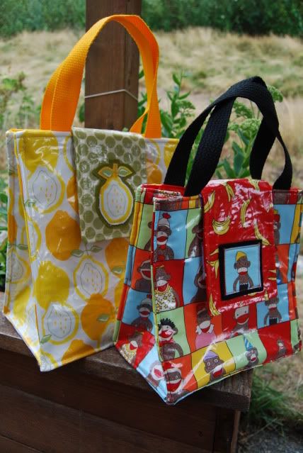 The Eco-Luncher Lunch Bag Set Pattern - PDF version! The Eco-Luncher Lunch Bag Set Pattern - PDF version!
