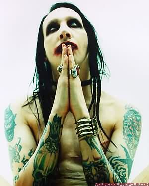 Male Celebrity on Pop Art Andy Warhol Charles Manson   Marilyn Manson Drink Urine