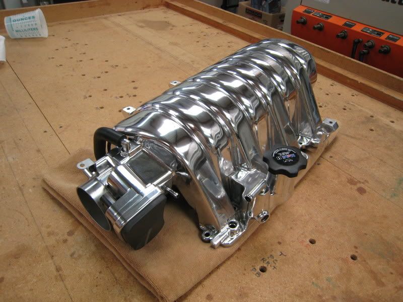 Polished Intake Manifold Dodge Charger Forum