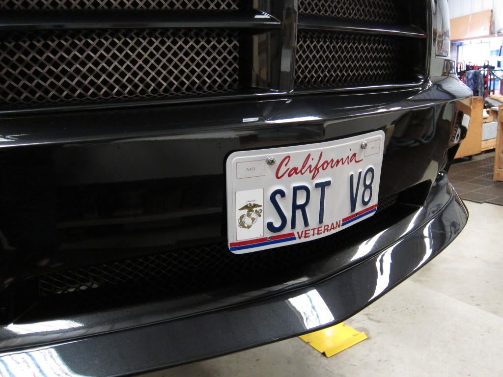 Details about   2011-2013 Dodge Charger Front Bumper License Plate Frame Tag Holder