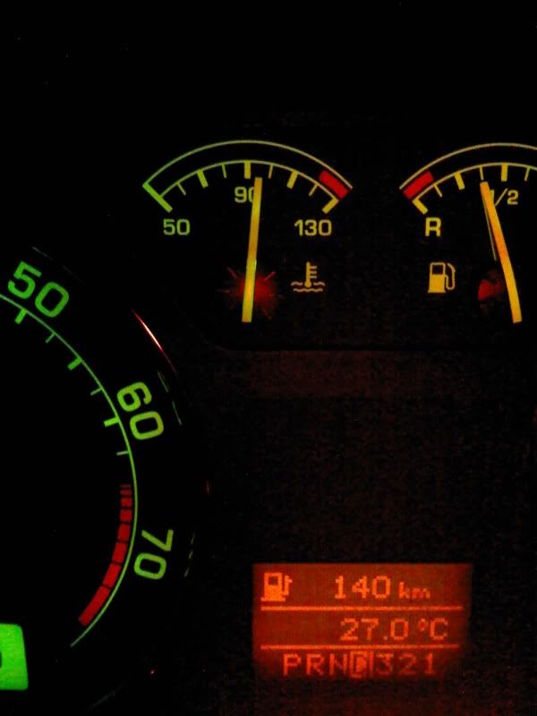 Coolant Temperature Gauge rising to 95º and then back to 90º VW