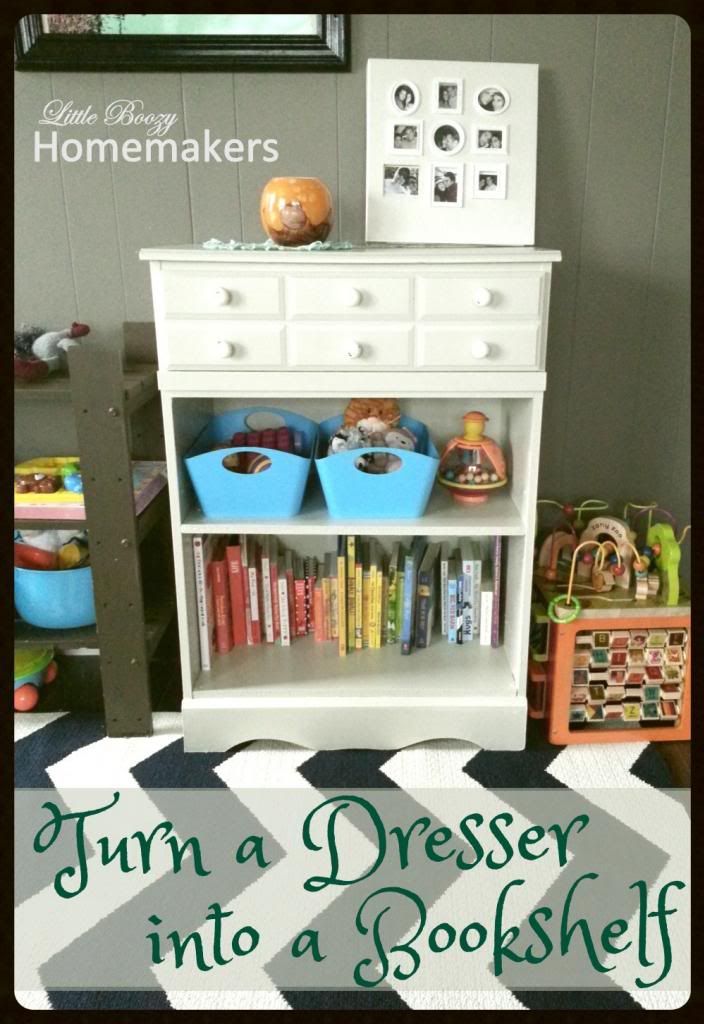 Bookshelf From a Dresser