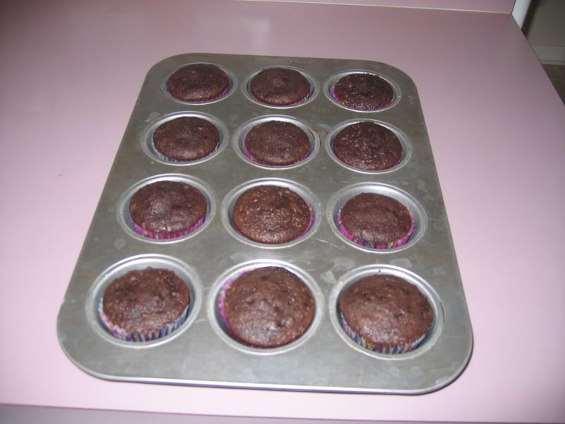 Fnished cupcakes