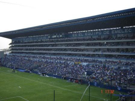 emelec boca del pozo estadio capwell
