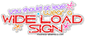 wide load sign