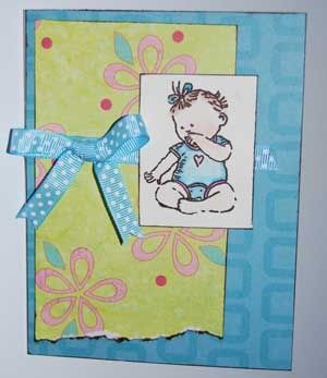 baby card