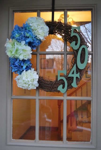 How to make a baby wreath for hospital door