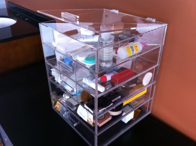 clear drawer organizer