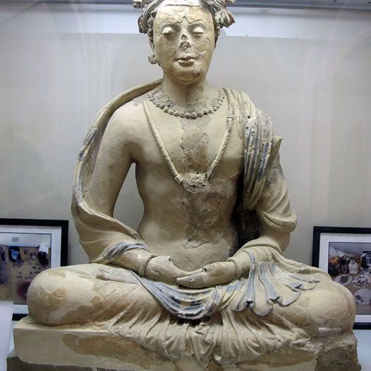 buddha Bodhisattva. Tepe Maranjan. 3rd-4th Century A.D.