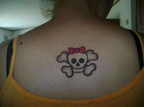 skull and crossbones tatoos. tattoo Image