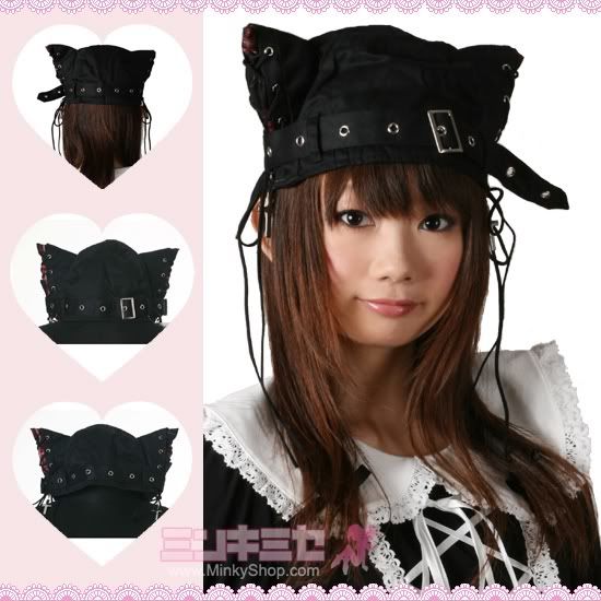 Punk Lolita Cat Ear Hat
