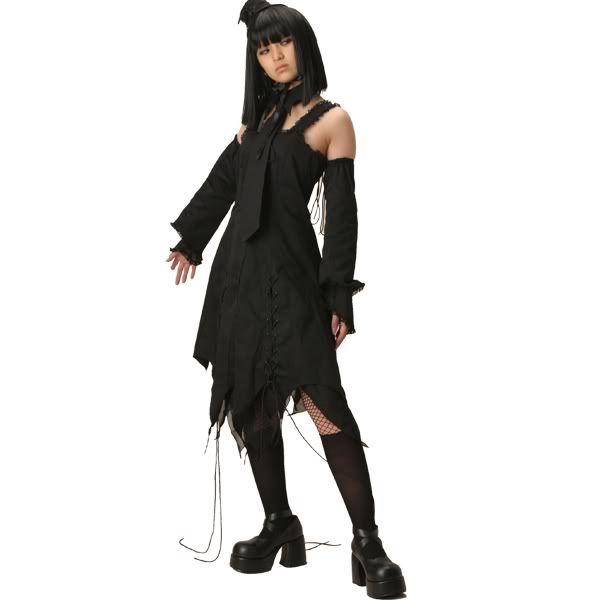 Gothic Lolita Vampire Dress (6 Piece)