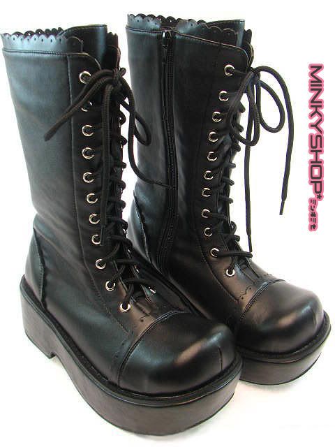 Punk Lolita Platform Boots