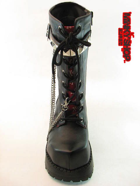 Cyber Gothic Punk Platform Boots