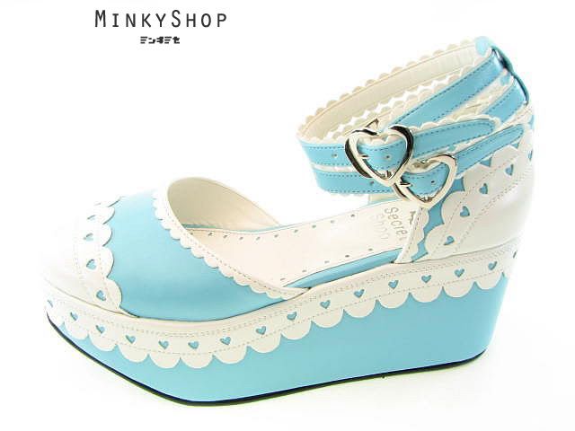 Sweet Lolita Heart Shoes