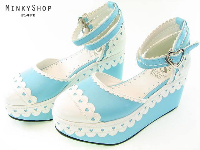 Sweet Lolita Heart Shoes