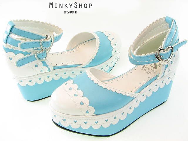 Sweet Lolita Heart Shoes