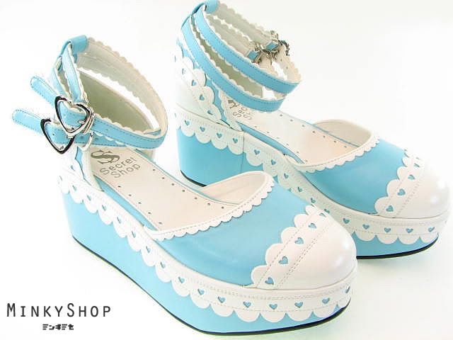 Sweet Lolita Heart Shoes