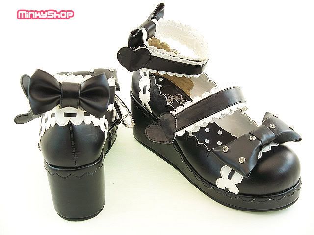 Secret Shop Love Decoration Lolita Shoes