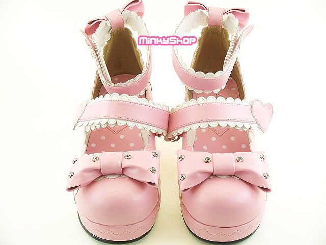 Secret Shop Love Decoration Lolita Shoes