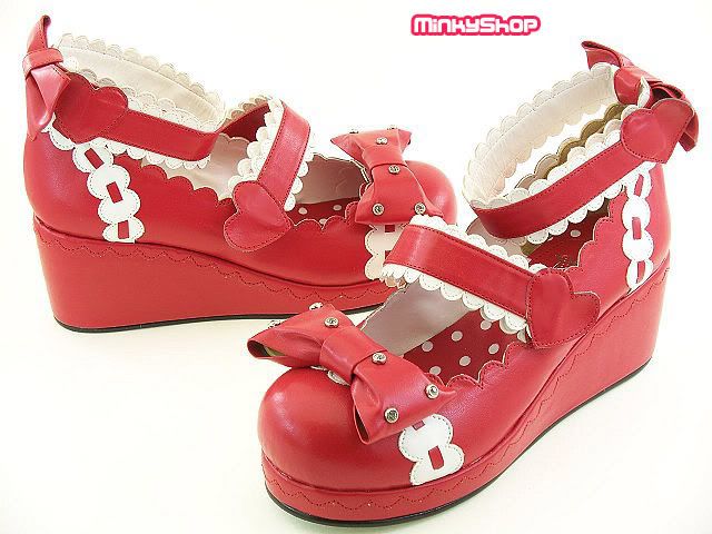 Secret Shop Love Decoration Lolita Shoes