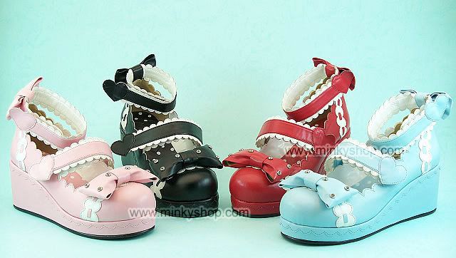 Secret Shop Love Decoration Lolita Shoes