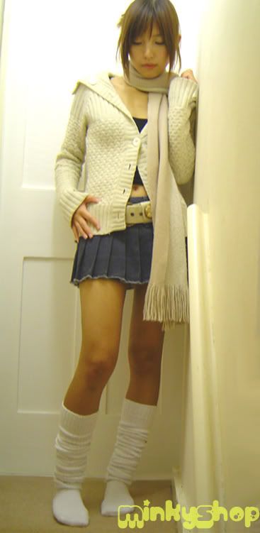 Japanese Schoolgirl Loose Socks 120cm