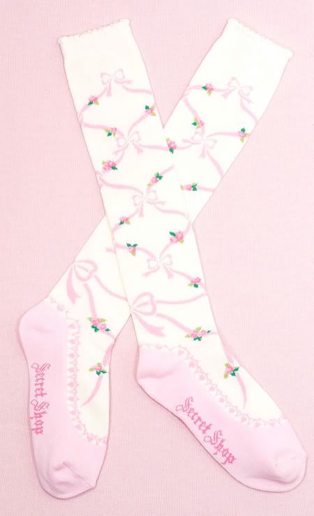 Secret Shop Lolita Ribbon Socks