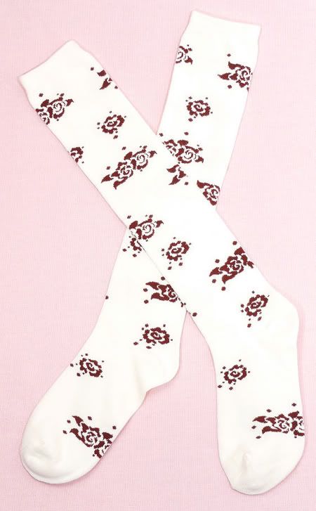 Secret Shop Rose Lolita Socks