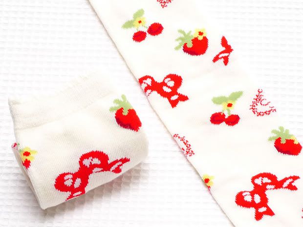 Secret Shop Cherry Lolita Socks