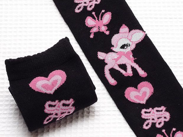 Secret Shop Gothic Lolita Bambi Socks