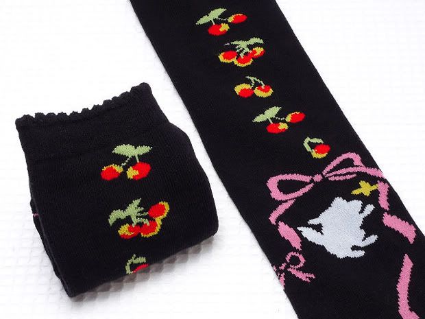 Secret Shop Cherry Goblin Lolita Socks