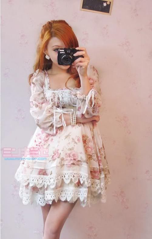 Beautiful Liz Lisa Chiffon Dress