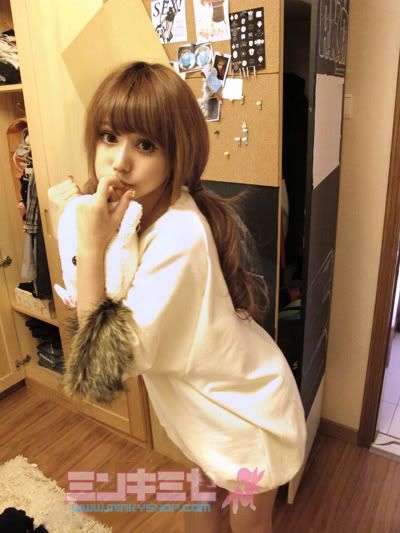 RYH Furry Sleeve Sweater