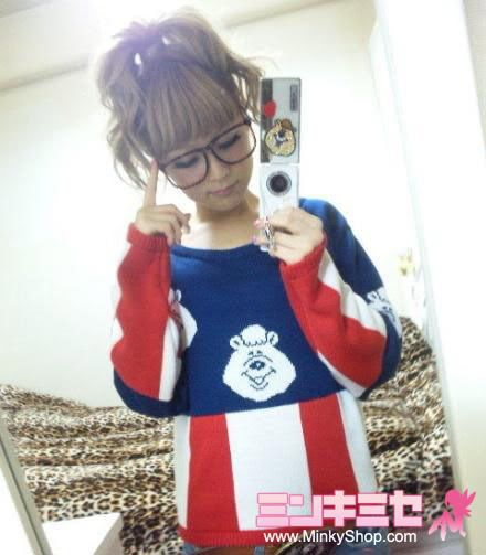 Japan WC Bear Sweater