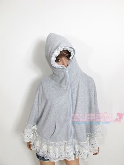 Shibuya Lace Sweater Cape