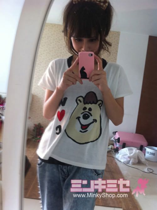Japan WC Bear Tee T-shirt